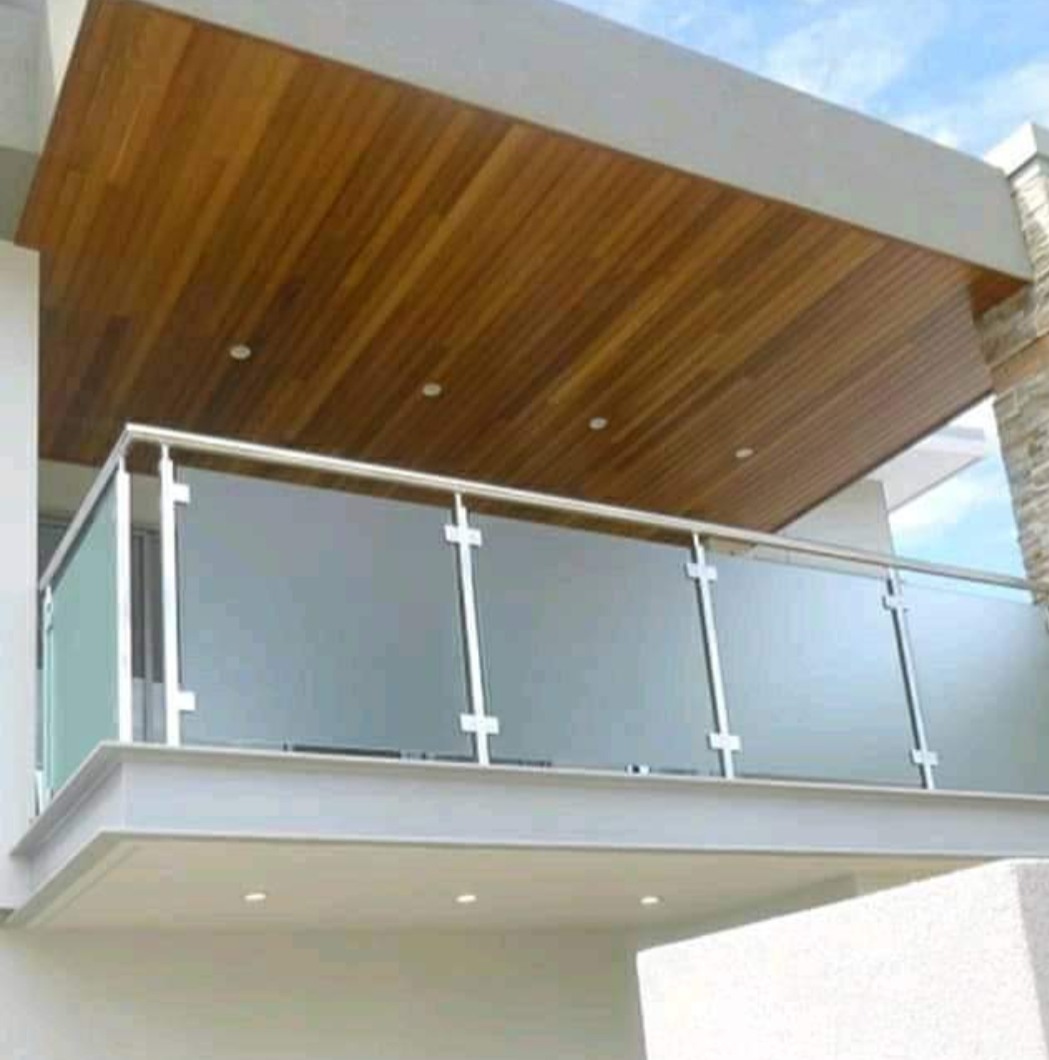 Jual Pagar Kaca  Balkon 304 Stainless Steel Balustrade 